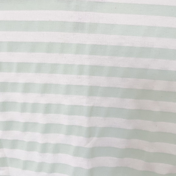 American Rag mint green & white striped crop top - Picture 4 of 4